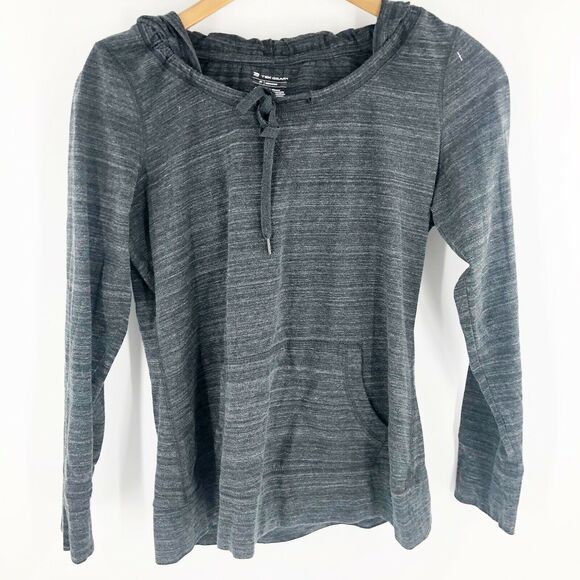 TEK GEAR Hoodie Womens Size M Gray Pullover Top Casual Athleisure Outdoor - Picture 1 of 3